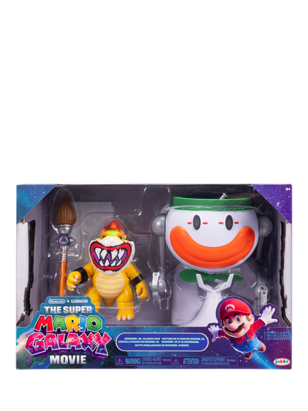 Super Mario Bros. Super Mario Galaxy Movie Bowser Jr. with Clown Car Set - view 2, Multi