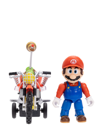 Super Mario Bros. Super Mario Galaxy Movie Mario and Motorcycle Set - view 2, Multi