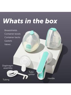 Elvie Wave Double Manual Breast Pump - view 2, Multi