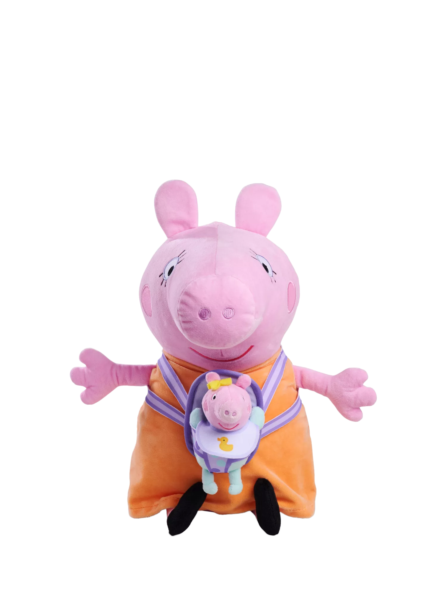 mommy pig  Peppa Pig Mummy Pig and Evie Soft Toy