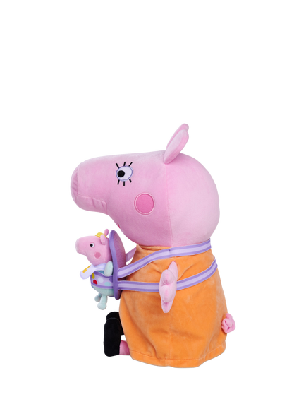 Peppa Pig Mummy Pig  and Evie Soft Toy - view 2, Multi