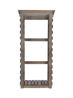 Garden Trading Aldsworth Spruce Wood Tall Log Store, Natural