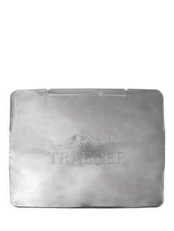 Traeger BBQ Drip Tray Liners, Pack of 5, Small, Black