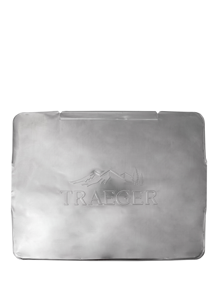 Traeger BBQ Drip Tray Liners, Pack of 5, Small, Black