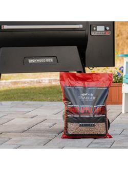 Traeger Apple Hardwood BBQ Pellet Bag, 9kg - view 2, Black
