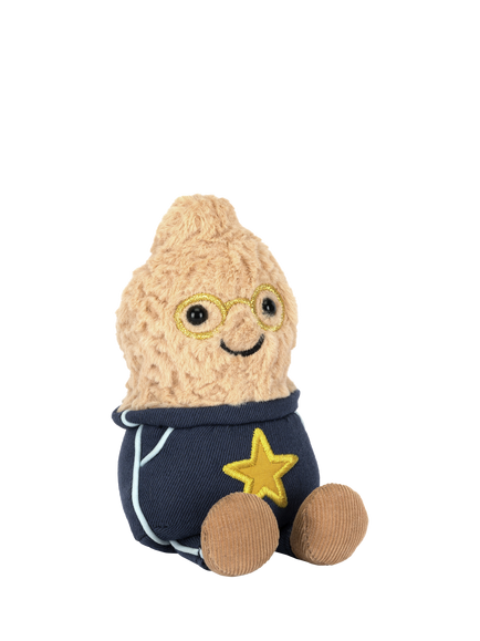 Jellycat Peanut Star Student Soft Toy, Beige