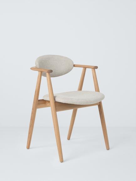 John Lewis Ida Frame Dining Chair, Oak/Natural, Oak/Natural