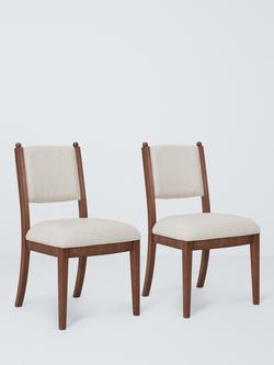 John Lewis Elder Side Chair, Walnut/Natural