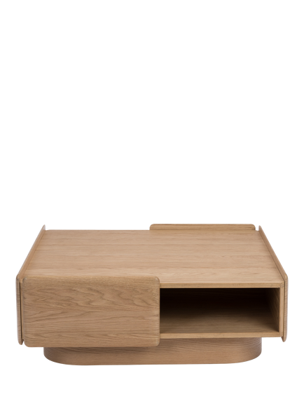 John Lewis Etta Coffee Table, Oak - view 2, Oak