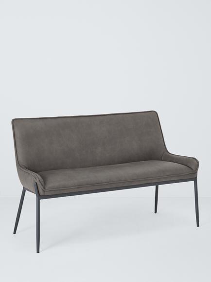 John Lewis Calgary Dining Bench, Mocha, Mocha