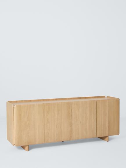 John Lewis Etta 4 Door Sideboard, Oak, Oak