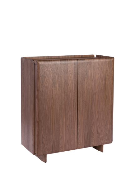 John Lewis Etta 2 Door Cabinet, Oak, Walnut
