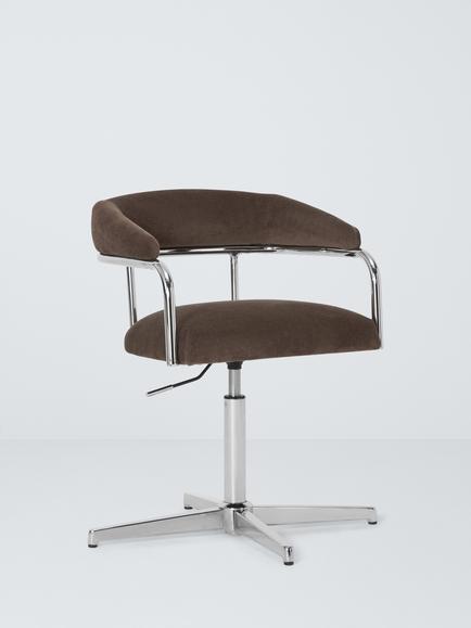 John Lewis Curve Office Chair, Cocoa, Cocoa
