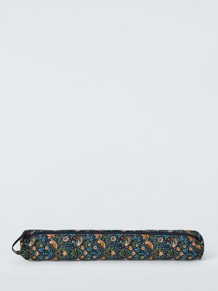 John Lewis William Morris Strawberry Thief Knitting Needle Bag, Navy - view 2, Multi