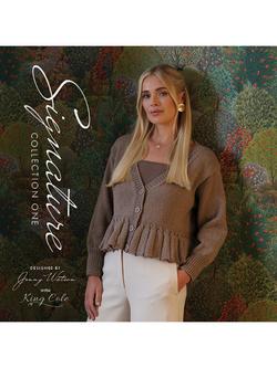 King Cole Signature Collection Book One Knitting Pattern Book by Jenny Watson, Multi