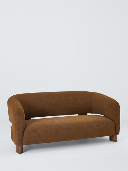 John Lewis Bolo Medium 2 Seater Sofa, Bronze Chenille, Bronze Chenille
