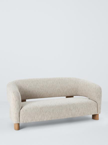 John Lewis Bolo Medium 2 Seater Sofa, Natural Boucle, Natural Boucle
