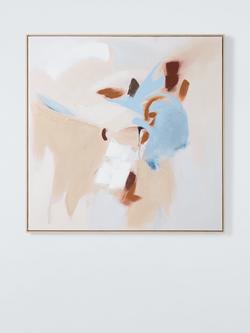 John Lewis 'Dune' Abstract Framed Canvas Print, Multi, Multi