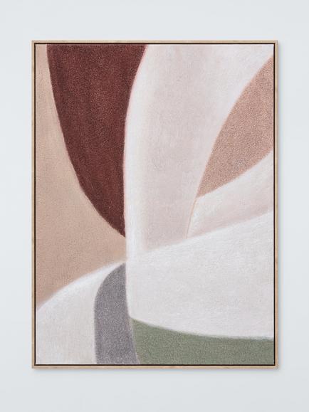 John Lewis 'Scandi Shapes' Abstract Framed Canvas Print, 100 x 75cm, Multi, Multi