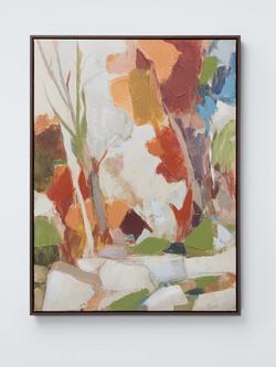John Lewis 'Woodland Reverie' Abstract Framed Canvas Print, Multi, Multi