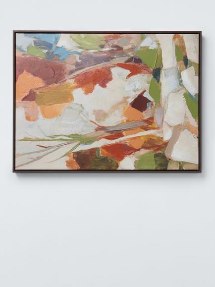 John Lewis 'Woodland Reverie' Abstract Framed Canvas Print, Multi - view 2, Multi
