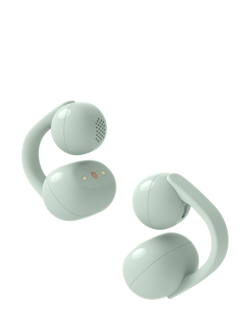 Sony WF-LC900 LinkBuds Clip True Wireless Bluetooth In-Ear Headphones with Open-Ear Design & Mic/Remote, Green