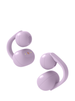 Sony WF-LC900 LinkBuds Clip True Wireless Bluetooth In-Ear Headphones with Open-Ear Design & Mic/Remote, Violet