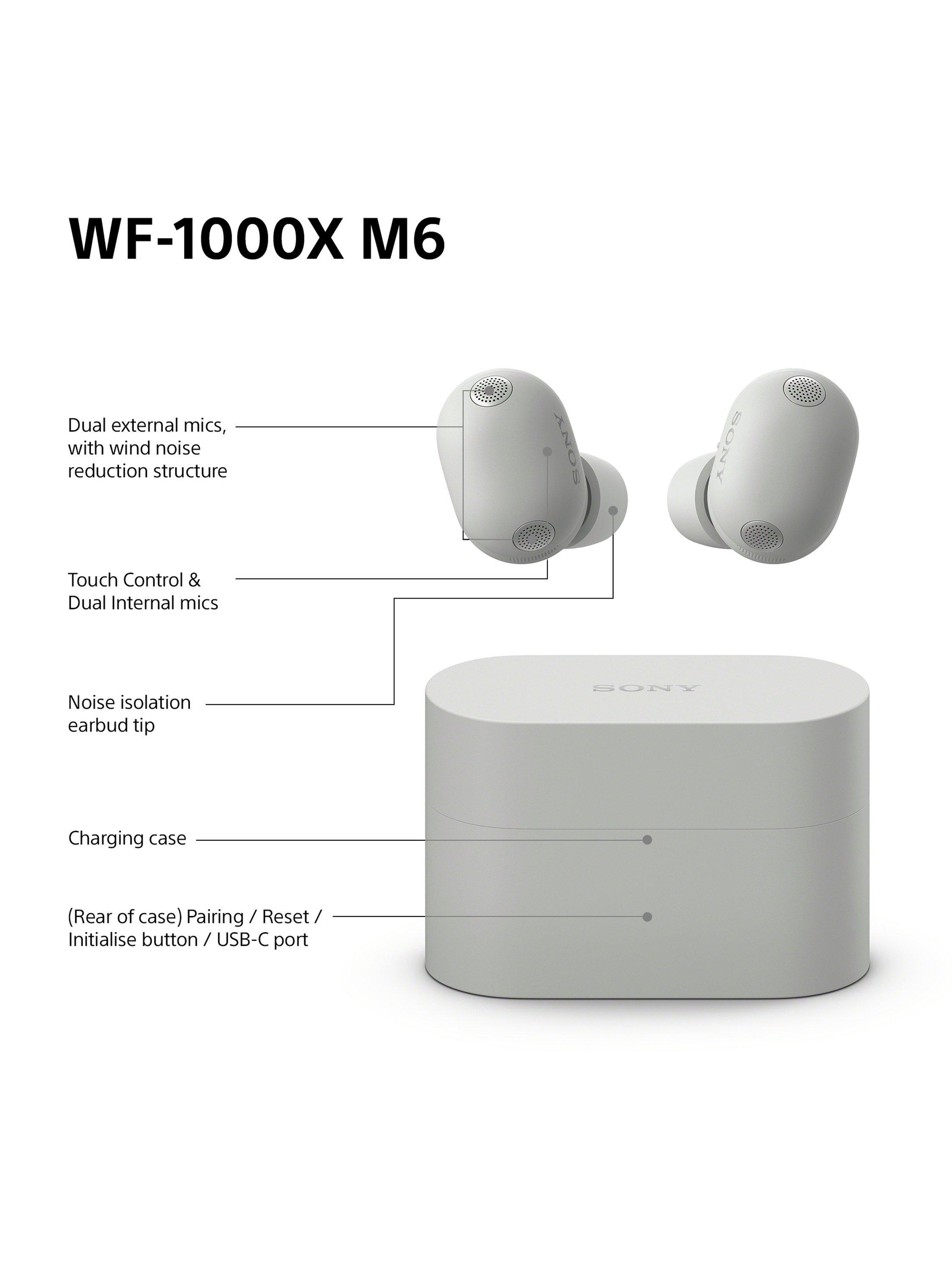 Sony WF-1000XM6 Noise Cancelling True Wireless Bluetooth Sweat