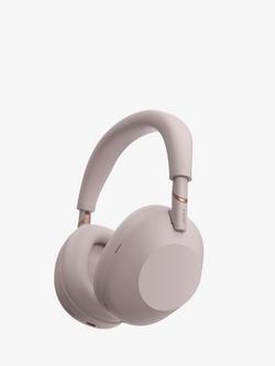 Sony WH-1000XM6 Noise Cancelling Wireless Bluetooth High Resolution Audio Over-Ear Headphones with Mic/Remote, Sand Pink
