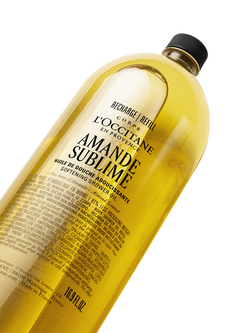 L'OCCITANE Almond (Amande) Softening Shower Oil Refill, 500ml - view 2, 