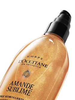 L'OCCITANE Almond (Amande) Shimmering Body Oil, 100ml - view 2, 