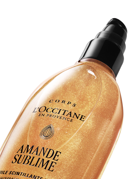 L'OCCITANE Almond (Amande) Shimmering Body Oil, 100ml - view 2, 