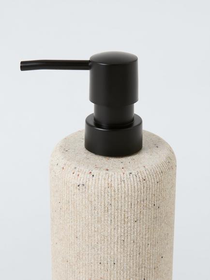 John Lewis Dune Soap Dispenser, Natural Sand - view 2, Natural Sand