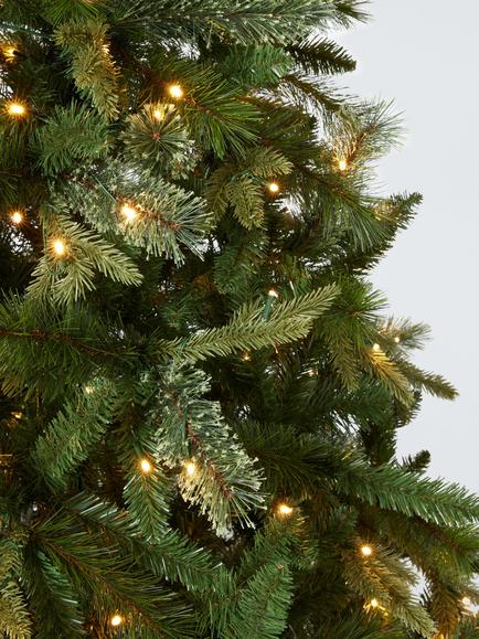 John Lewis Cashmere Pre-lit Christmas Tree - view 2, Green