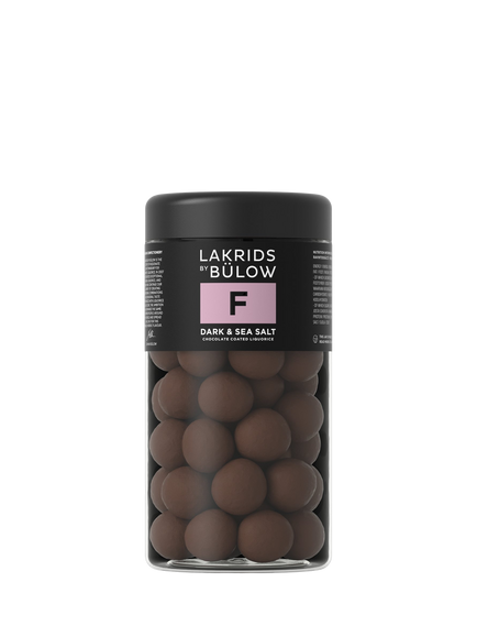 LAKRIDS BY BÜLOW Dark & Sea Salt Chocolate Coated Liquorice, 270g, Multi
