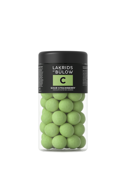LAKRIDS BY BÜLOW Sour Strawberry Chocolate Coated Liquorice, 270g, Multi