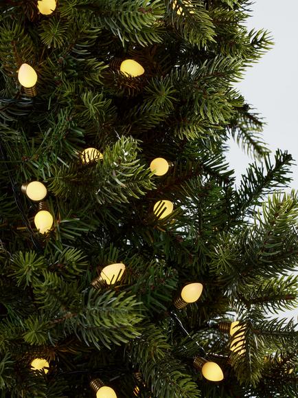 John Lewis 120 Soft Glow Multifunction LED Lights, Lit Length 12m, Warm White - view 2, Warm White