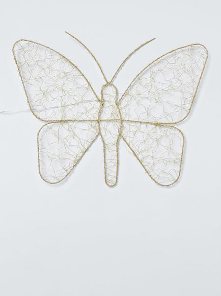 John Lewis LED Butterfly Light, Warm White/Gold - view 2, Gold