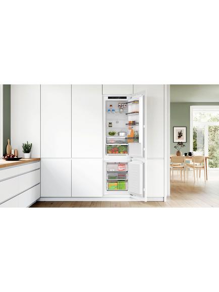 Bosch Series 4 KIN96VFD0G Integrated 70/30 Fridge Freezer, White - view 2, White