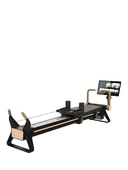 NordicTrack Ultra 1 Reformer Pilates Machine, Black Brass, Black Brass