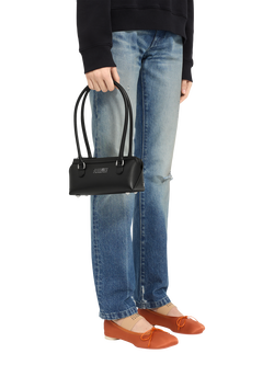 MM6 Maison Margiela Bauletto Shoulder Bag, Black - view 2, Black