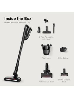 Miele Triflex HX3 Cat and Dog 12878410 Cordless Vacuum Cleaner, Obsidian Black - view 2, Obsidian Black