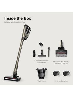 Miele Triflex HX3 Plus 12878430 Cordless Vacuum Cleaner, Titanium Pearl - view 2, Titanium Pearl