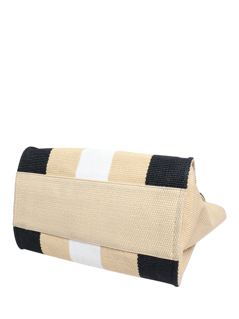 Product image 4 of 7, which shows Pre-loved CHANEL Deauville Tote Bag, Multi