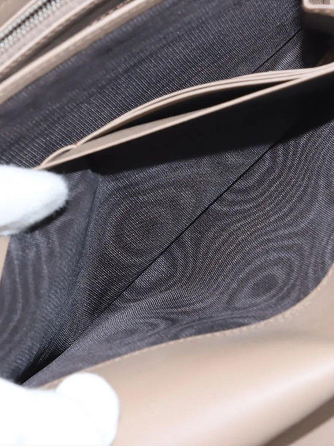 Product image 7 of 10, which shows Pre-loved GUCCI GG Supreme Dionysus Chain Wallet, Brown/Multi