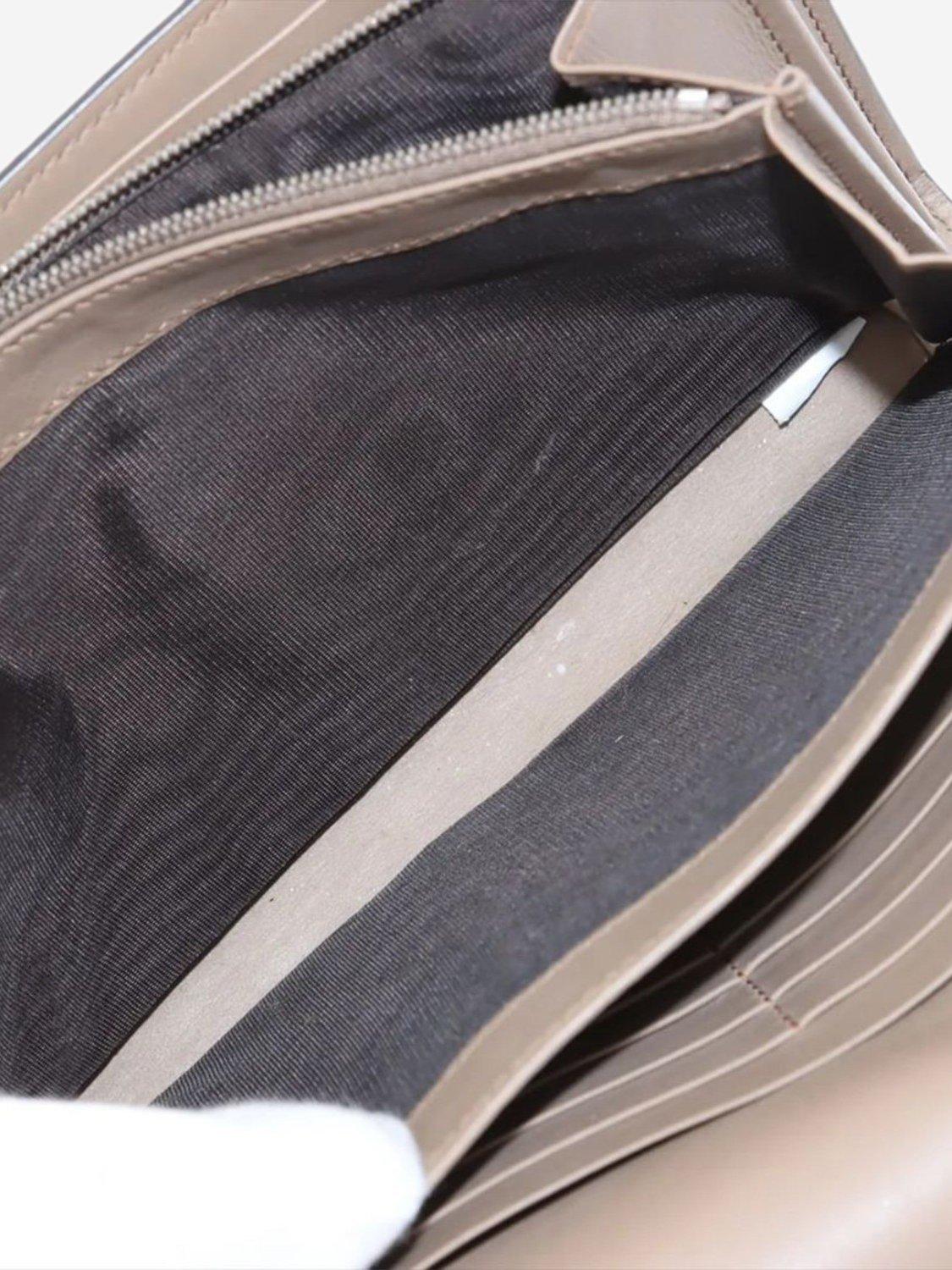 Product image 8 of 10, which shows Pre-loved GUCCI GG Supreme Dionysus Chain Wallet, Brown/Multi