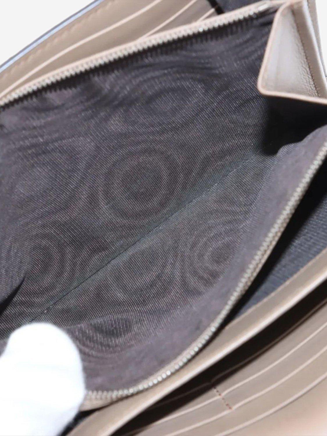 Product image 9 of 10, which shows Pre-loved GUCCI GG Supreme Dionysus Chain Wallet, Brown/Multi