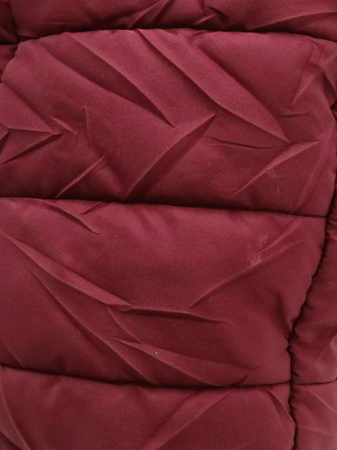 Product image 8 of 9, which shows Pre-loved Prada Quilted Nylon 2-Way Tote Bag, Red