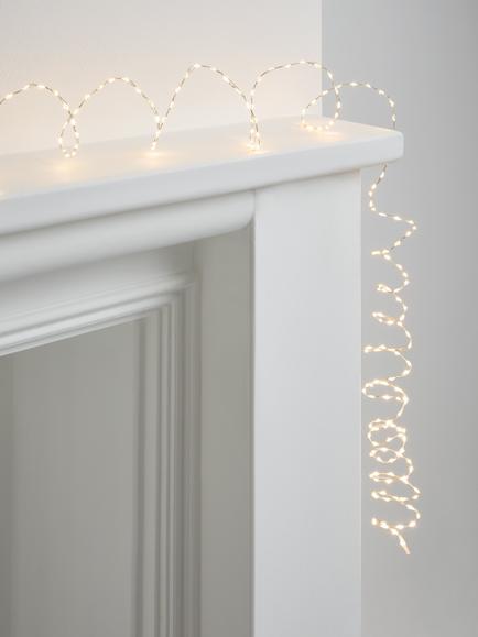 John Lewis 378 Extra Dense Micro LED Lights, Lit Length 6m, Warm White - view 2, Warm White