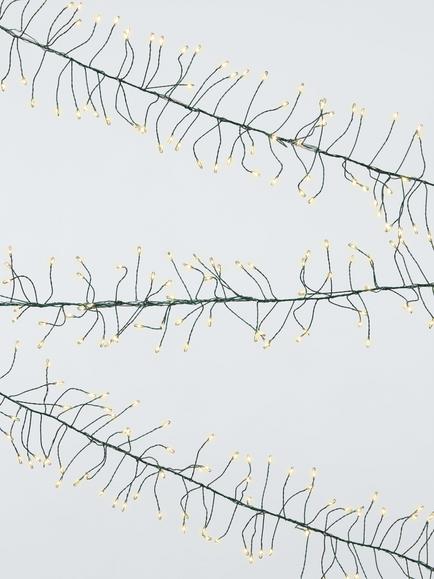 John Lewis 480 Cluster Vine Multifunction Micro LED Lights, Lit Length 3m, Multi